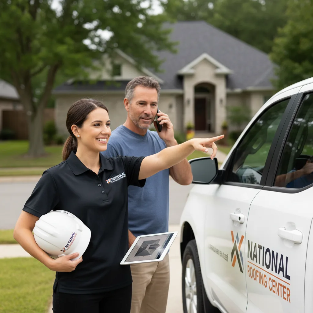National Roofing Center customer support in Pacific City